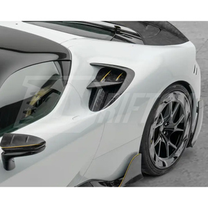 สเกิร์ตช่องระบายอากาศด้านข้างด้านหลังสไตล์สปอร์ตสำหรับ Ferrari SF90 Stradale และ Spider - Product Image 2