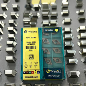 Taegutec เครื่องมือหมุน CT3000คาร์ไบด์ mt/cvd/pcd/pcd/pcd CNMG120408แท้เคลือบแข็ง30-90สำหรับงานกลึงเหล็ก CNC - Product Image 4