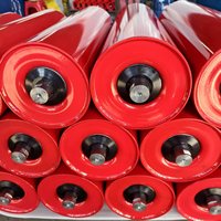 Rouleau porte-chargeur pour convoyeur à bande, manutention de matériaux en vrac dans l'exploitation minière, charbon, minerai, acier, roulement à double étanchéité