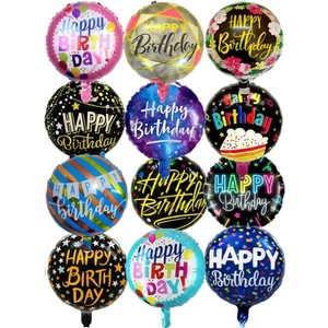 Globos de Aluminio con Impresión de Feliz Cumpleaños en Español de 18 Pulgadas al por Mayor, Globos para Decoración de Fiestas de Cumpleaños - Product Image 1