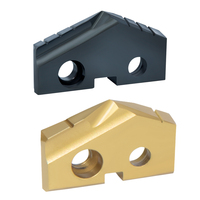 Plaquettes de tournage en carbure HSS personnalisables avec revêtement Tin/Tialn pour tour CNC, remplaçables, 9,5~140, pour foret à spade