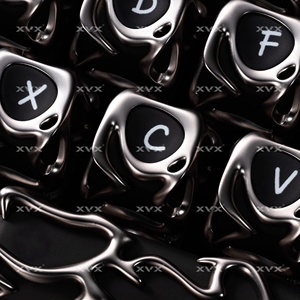 XVX Venom Keycap Texture Métallique Creux Transparent Personnalité Créative Keycaps <span class=keywords><strong>pour</strong></span> <span class=keywords><strong>Clavier</strong></span> Mécanique 61 Touches Couleur Personnalisable - Product Image 3