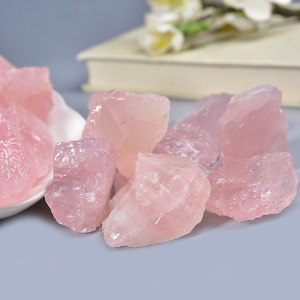 Tự Nhiên Rose Quartz Nguyên Đá Nhà Trang Trí Trong Nhà Cá Cho Bể Hoa Nồi Mẫu Demagnetizing Khuếch Tán - Product Image 3