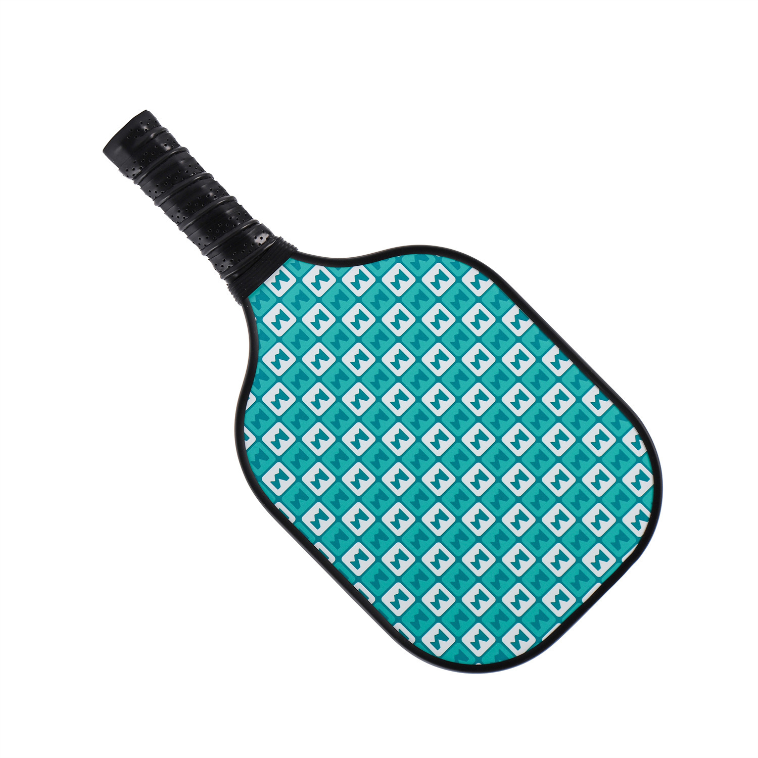 Pickleball Accessories Entry Level Training Children Elongated 16mm Cold Press Fiberglass Pickleball Paddle Honeycomb Adult TPU