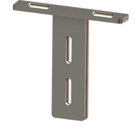 Rakitan Bantalan Pelacak Surya A120A/A100A dengan Casing Aluminium, Bantalan Polimer Tahan Aus, Garansi 10 Tahun