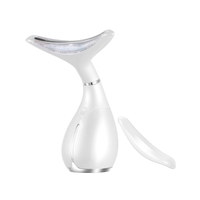 Instrument de beauté portatif d'ionophorèse d'ABS pour la machine tenue dans la main de traitement d'acné de levage et de massage de visage du cou V pour l'usage à la maison