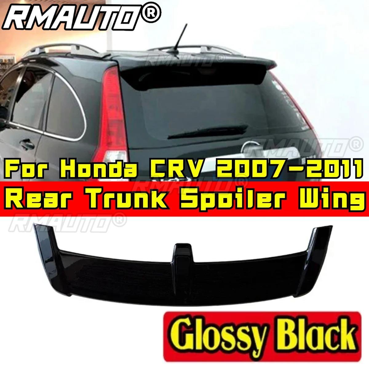 Car Rear Roof Spoiler Body Kit ABS Plastic Car Rear Spoiler Wing
