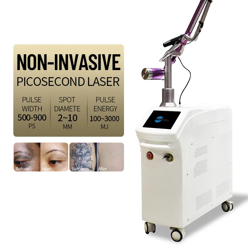 Beijing kes laser kuat Pico Laser q diaktifkan Nd Yag profesional mesin penghapus tato Laser pikodetik