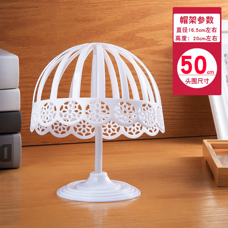 Post-style [hat circumference 50cm, height 20cm] White
