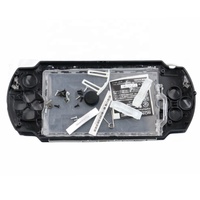 Penggantian Cangkang Konsol Game dengan Kit Tombol untuk PSP 2000 Warna Kristal Penutup Casing Lengkap dengan Kit Tombol