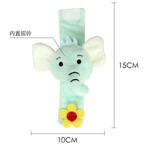 Nouveau cadeau <span class=keywords><strong>de</strong></span> Noël pour bébé hochets <span class=keywords><strong>de</strong></span> poignet et chaussettes en coton doux pour bébé ensemble jouet musical style - Product Image 2