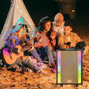 GD-909A Portable Bluetooth karaoké haut-parleur haut Volume carré danse Audio Mobile Performance maison extérieur haute batterie DC - Product Image 6