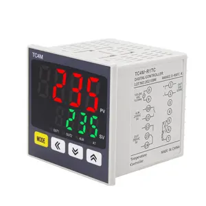 TC4M 72*72 SSR Dual Output Multiple Input Digital Intelligent PID Temperature Controller For Food Container Sealing Machine