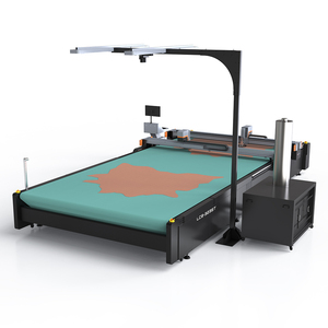 Cortadora Digital CNC Automática de Cama Plana AOL, Máquina de Corte de Cuero con Cuchilla Oscilante para Fabricación de Empeines de <span class=keywords><strong>Zapatos</strong></span>, Precio - Product Image 5