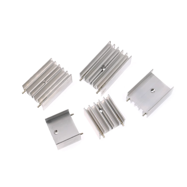 Aluminum Heat Sink to 220 Transistor 23.5*15.5*20/25/30/45 Hole Height 18mm with Double Pins