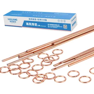 Hailiang-electrodo de soldadura de aleación de cobre, consumibles, varilla de soldadura de cobre