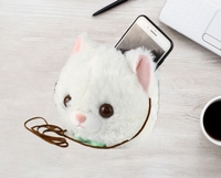 Sac à dos animal en peluche mignon de 8 pouces en gros pour des filles floues et pratique