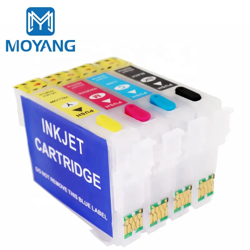 MoYang T1621-4 ตลับหมึกเติมสําหรับ Epson WorkForce WF-2510WF/2520NF/2530WF/2540/2010W WF2510/2520 เครื่องพิมพ์เติมถัง