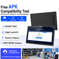 Tableta Android WiFi POE de 15.6 Pulgadas con Pantalla Táctil IP65, Señalización Digital Publicitaria para Centros Comerciales y Restaurantes