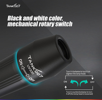 Para Tank007 UV330 Mini LED EDC Torchlight Aleación de aluminio 365nm UV Linterna USB Detección fluorescente ultravioleta Venta de fábrica