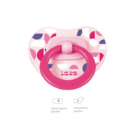 Sucette en silicone pour bébé, sans BPA, 2 pièces