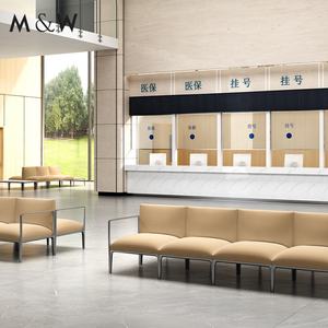 M & w कार्यालय मॉड्यूलर सोफा सार्वजनिक स्वागत प्रतीक्षा लाउंज सोफे कार्यालय फर्नीचर व्यवसाय वर्ग कार्यालय सोफा - Product Image 5