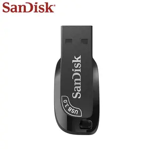 SanDisk USB 3.0 USB Flash Drive CZ410 Pen Drive 32GB 64GB 128GB 256GB Pendrive Original U Disk Black Flash Drive For Computer