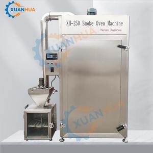 Horno <span class=keywords><strong>de</strong></span> Ahumado Automático Industrial Comercial para Salchichas <span class=keywords><strong>de</strong></span> Pescado con Motor y Capacidad <span class=keywords><strong>de</strong></span> 250 kg - Product Image 2