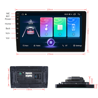 Pabrik N1pro 64G 7 9 10 Inci BT DSP Layar Sentuh GPS Mobil Navigasi Video Android Toyota Tacoma 2 N200 Hilux 2005-2015