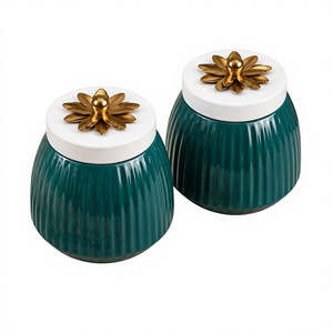 Airtight metal dry fruit jar Decorative <b>storage</b> <b>container</b> with lid <b>Kitchen</b> <b>storage</b> <b>for</b> tea sugar - Product Image 4