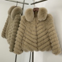 OFTBUY Brésil – Manteau en vraie fourrure de renard pour femme, réversible, double face, veste d'hiver, vente en gros, OEM personnalisé, faible MOQ, livraison rapide