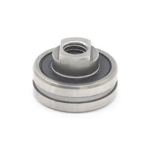 ตลับลูกปืนเม็ดกลมร่องลึกแบบไม่มาตรฐาน S605RS วงแหวนด้านนอกเดี่ยว สแตนเลส M4*14*8.3 มม. เกลียว ระดับความแม่นยำ P4 ระดับความเร็ว C3 2RS - Product Image 2