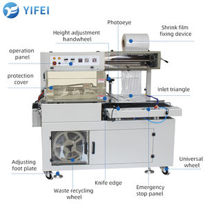 Scellant automatique de savon en L avec machine d'emballage rétractable Tunnel de chaleur plus long Machines d'emballage rétractable - Product Image 2