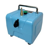 Pompe à air extérieure CD-616 rechargeable portable, double ensemble, gonfleur quantitatif de ballons magiques en forme allongée, emballé dans une boîte en plastique