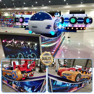 Trò chơi xe bay nhiều màu sắc - Thiết bị vui chơi trong nhà dành cho trẻ nhỏ - Product Image 5