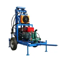 Diesel Engine Water Well Drilling Rig Machine for Rock Drilling
