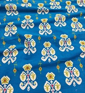 Best Printed Ethnic Women Wear Cotton Cambric Ikat Pattern Digital Print for Garments Sewing & Dressmaking - Product Image 2