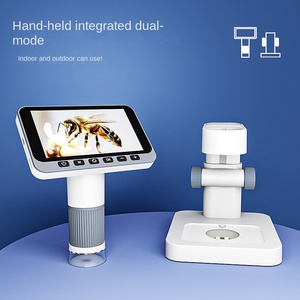 <span class=keywords><strong>Microscope</strong></span> numérique portable V18 avec lentille polarisante mono et source, <span class=keywords><strong>microscope</strong></span> électronique avec écran LCD - Product Image 6