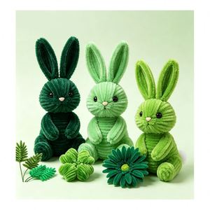 Set de Arte Creativo DIY, Alambre de Terciopelo de 10 mm para Proyectos Educativos y Hermosos Diseños de Flores Decorativas con Alambre de Terciopelo - Product Image 3