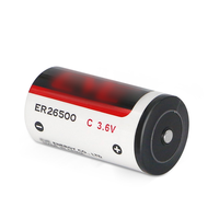 Batterie au lithium chlorure de thionyle ER26650 3,6 V 8500 mAh avec fils et connecteurs pour compteur intelligent, PLC, encodeur servo