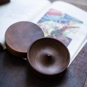 Ahşap çevre dostu dini tütsü tutucu taban plakası sopa tutucu brülör kül Catcher meditasyon Yoga benzersiz Modern ev - Product Image 3