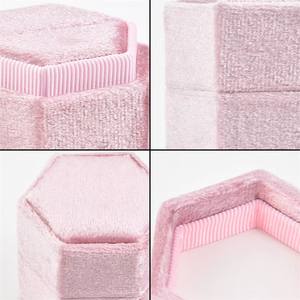 <strong>Luxury</strong> Custom Logo Suede Small Single Slots <strong>Ring</strong> <strong>Box</strong> Wholesale Hexagon Velvet <strong>Ring</strong> <strong>Box</strong> Travel Jewelry <strong>Box</strong> - Product Image 6