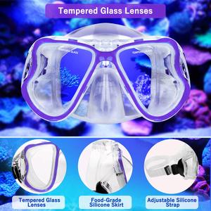 Offre Spéciale meilleur prix <span class=keywords><strong>masque</strong></span> de plongée Logo personnalisé lunettes de plongée Silicone adulte tuba masques pour le sport <span class=keywords><strong>sous</strong></span> <span class=keywords><strong>l</strong></span>'<span class=keywords><strong>eau</strong></span> - Product Image 1