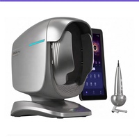 Analyseur de peau et de cuir chevelu 36MP 9 spectres, appareil d'imagerie cutanée faciale avec analyse IA pour salon de beauté