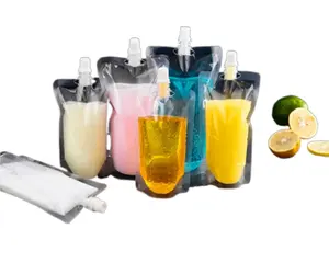 Small Travel Hand Liquid Detergent Foam Soap Dispenser Water Packaging Bag For Shampoo Custom Printed Plastic Refill Spout Pouch