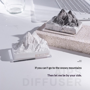 Luminous Alpine Snow Mountain Diffuser Stone Aromatherapy Ornament Car <b>Perfume</b> Long Lasting Fragrance Home Bedroom Decor Gift - Product Image 2