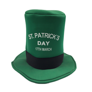 RPET Poliéster reciclado Fiesta del día de San Patricio Sombrero irlandés Festival de la cerveza Sombrero - Product Image 1