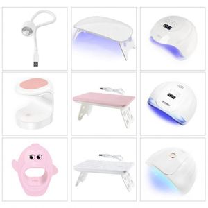 เครื่องอบเล็บเจล LED UV พลาสติกทันสมัย พร้อมเซ็นเซอร์  ของขวัญสุดพิเศษสำหรับผู้หญิงและเด็กผู้หญิง - Product Image 4