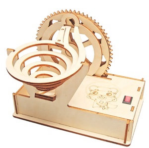 Juguete Educativo <span class=keywords><strong>de</strong></span> Madera con Riel Eléctrico y <span class=keywords><strong>Bolas</strong></span> <span class=keywords><strong>de</strong></span> Acero, Forma Geométrica, para Estudiantes <span class=keywords><strong>de</strong></span> Primaria y Secundaria, Unisex - Product Image 1