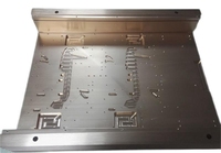 Boîtier d'extrusion personnalisé en acier inoxydable/aluminium 268x58x220mm pour amplificateur RF, signal de communication 2.4G 5.8G, routeur, usinage CNC
